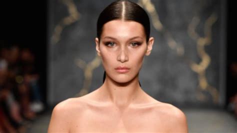 supermodel bella hadid poses nude for french vogue calls shoot an ‘art form perthnow