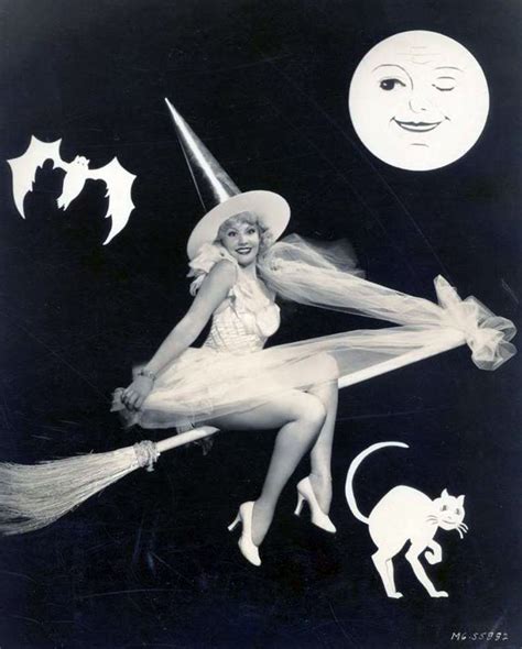 Vintage Halloween Pinup June Knight 1 Once Upon A Screen