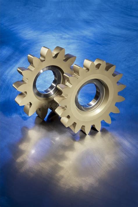 High Precision Gear Wheels Stock Image Image Of Circle 244561891