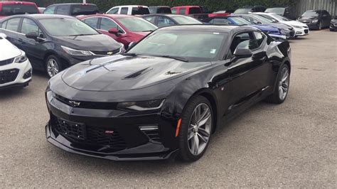 2018 Chevrolet Camaro Ss Coupe Black Roy Nichols Motors Courtice On