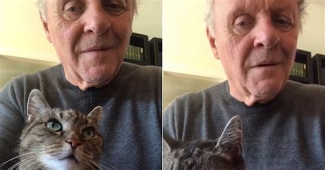 Watch Anthony Hopkins Play Piano For His Cat In Cute Video