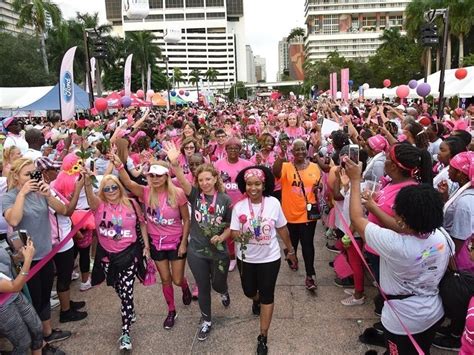 Thousands Turned Out To 24th Annual Susan G Komen Walk Miami Fl Patch