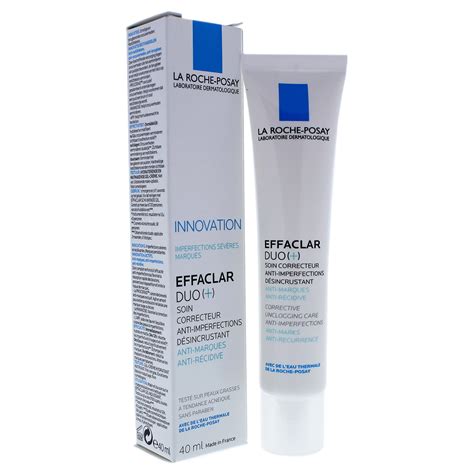 Effaclar has been through rigorous dermatological testing to ensure it is suitable for use on even the most sensitive skin. Effaclar Duo Plus Anti-Imperfections by La Roche-Posay for ...