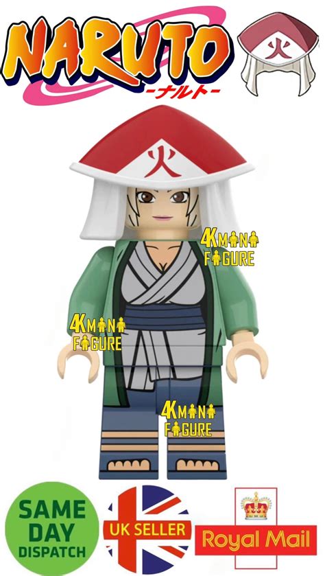 Naruto Tsunade 5th Hokage Hat Custom Mini Figure Compatible Etsy
