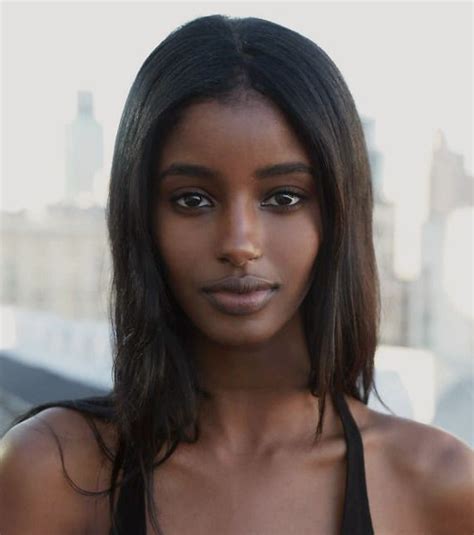 Senait Gidey Img Dark Beauty Dark Skin Beauty Beautiful African Women