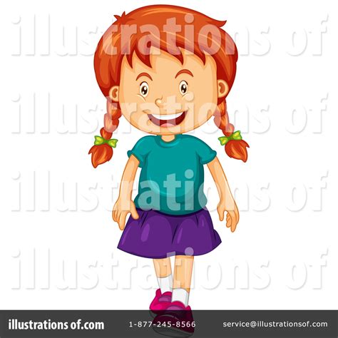 Girl Clipart 1445716 Illustration By Graphics Rf