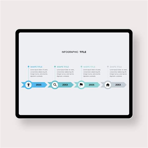 Download Horizontal Timeline Process Powerpoint Templates
