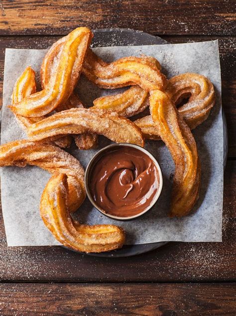 Spanish Churros With Chocolate Sauce Recipe Eat Smarter Usa