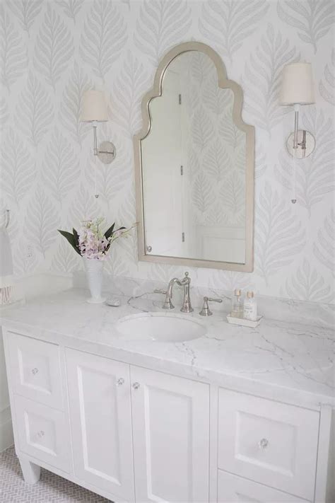 19 Beautiful Wallpapered Bathrooms Bathroom Inspiration Room