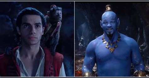 Aladdin Trailer 2019 Disney Drops Teaser Video For Live Action Aladdin Movie Showing Genie