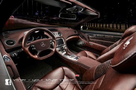 Mercedes Benz Sl Custom Interior By Vilner ~ Car Tuning Styling