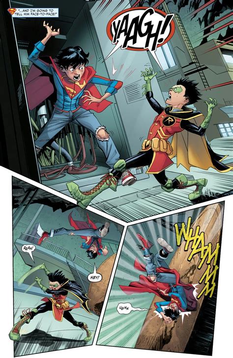 Super Sons Issue 5 Batman And Superman Comics Batman Funny