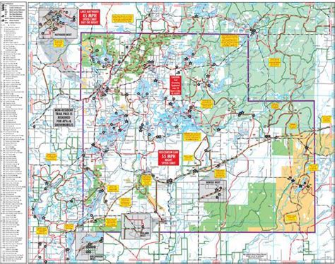 Wisconsin Snowmobile Trail Maps