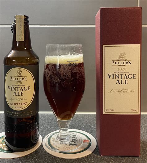 Arde Arvioi Fullers Vintage Ale 2020