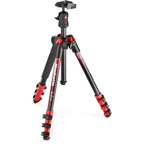 Manfrotto Tripod Befree Color Mkbfra4rd Bh Red Tripods Photopoint
