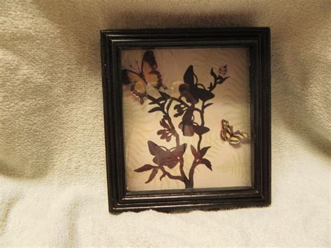 My Butterfly Shadow Box. Use Cricut Machine for the tree and butterfly