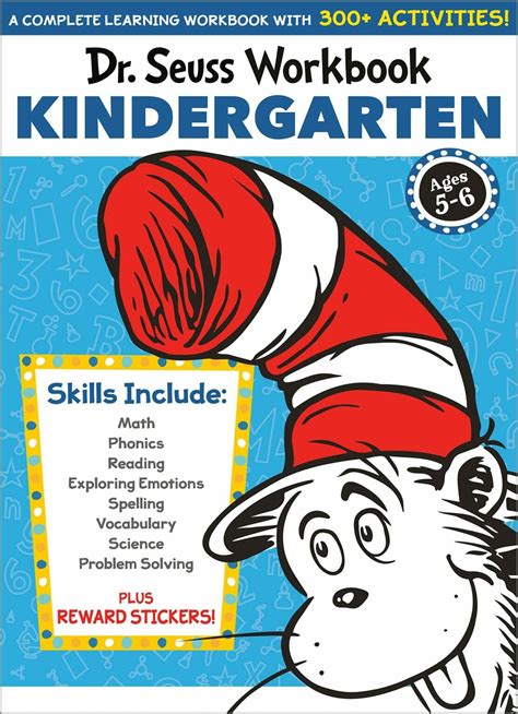 Dr Seuss Workbook Kindergarten 300 Activities Plus Reward Stickers