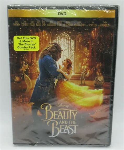 Disney Beauty And The Beast Dvd Movie Emma Watson Dan Stevens Luke