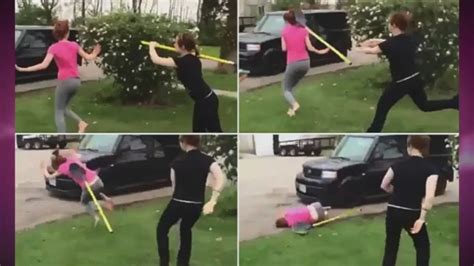 Shovel Girl Fight Video Both Participants Charged With Disorderly