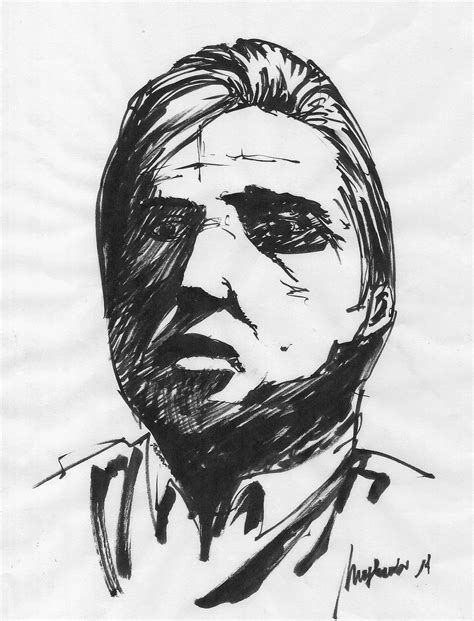 Rossario Sketch Francis Bacon Francis Bacon Sketch Illustration