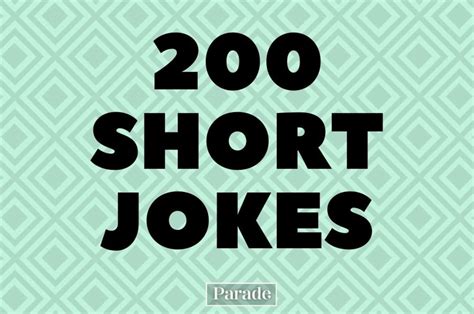 200 Funny Short Jokes For A Quick Laugh Trendradars