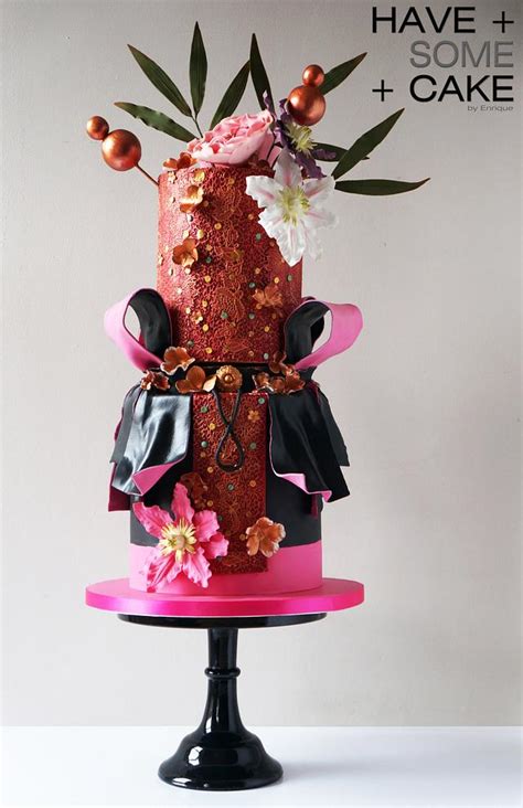 Wedding Cakes Inspired By Fashion A Worldwide Cakesdecor