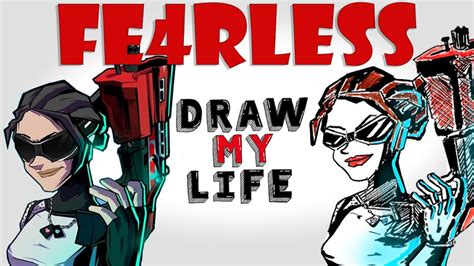 Draw My Life Fe4rless Updatequit Youtube