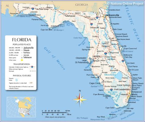 Map Of Florida Beaches On The Gulf Side Printable Maps Printable Maps