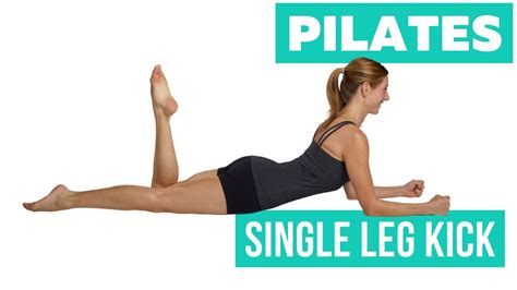 Pilates Single Leg Kicks Exercise With Alisa Wyatt Youtube