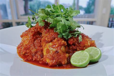 It is perfect for when you have a few friends over or just watching the weeks match or game. Ayam Masak Merah- Chicken in Spicy Tomato Sauce | Bloemkolen
