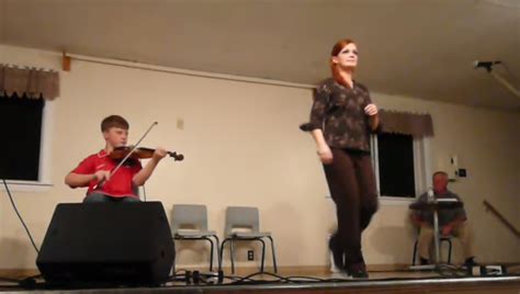 Fiddle Friday Margie Beaton Step Dancing Douglas Cameron Video