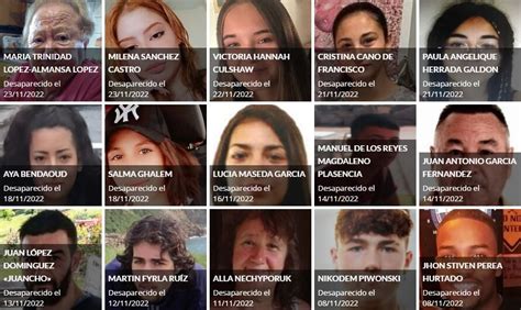 Los Desaparecidos En España Más De 22000 Denuncias Se Registran Cada