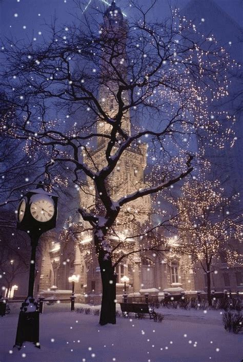 Beautiful Winter Scene In Chicago 🎄 Beautiful Things Fan Art