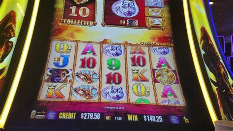 Buffalo Gold Slot Machine Huge Win Youtube