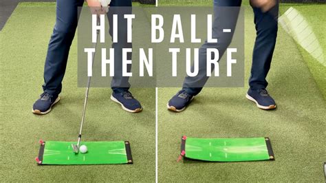Best Golf Tip How To Hit Ball First Then The Turf Golf Wrx Youtube