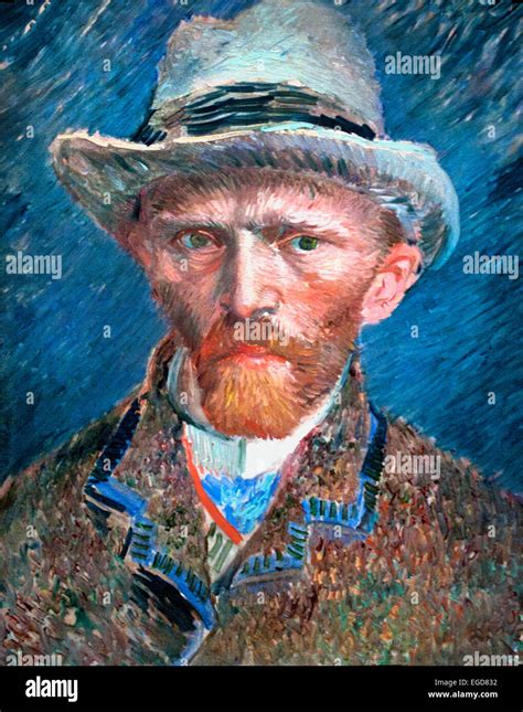 Self Portrait Vincent Van Gogh 1853 1890 Dutch Netherlands Post