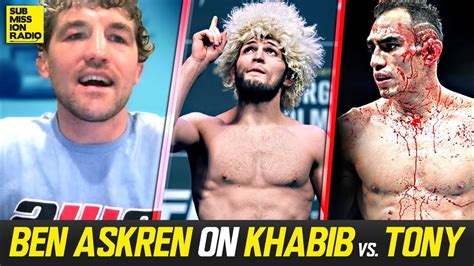 Khabib nurmagomedov versus ben askren full fight video breakdown ► follow paulie g on social media subscribe: UFC 249: Ben Askren on "Fascinating" Khabib vs. Tony Fight ...