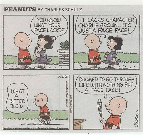 Peanuts — Lucy Van Pelt And Charlie Brown Via Snoopy Comics