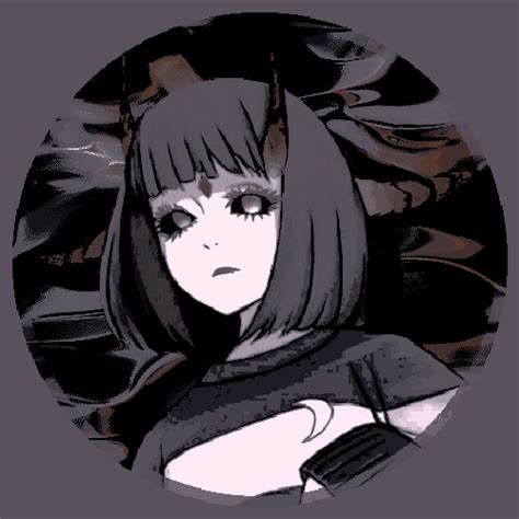 Pin By Little Scars On Pfp Icons Gothic Anime Girl Animated Icons Anime