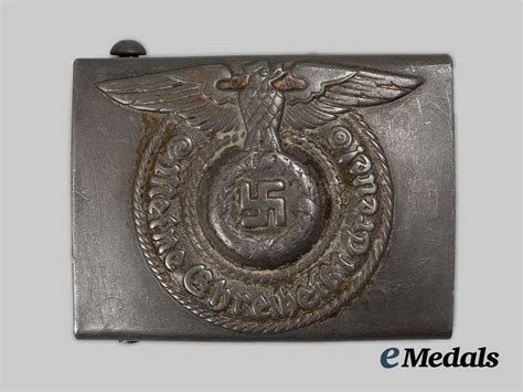 Germany Ss A Waffen Ss Emncos Belt Buckle By Rodo Emedals