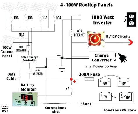 Teardrop Trailer Wiring Diagram 12v Solar Panel Wiring Diagrams For