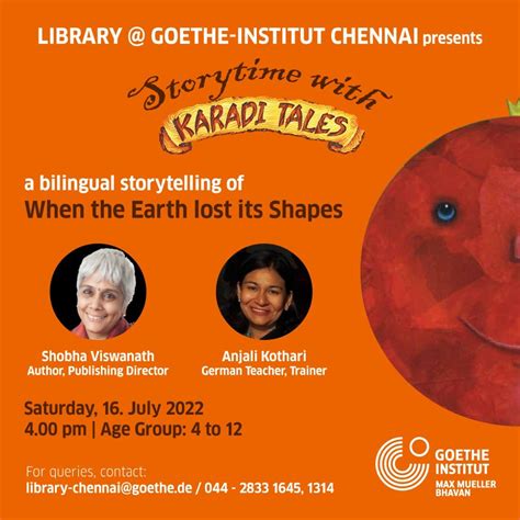 Story Time With Karadi Tales Tickets Goethe Institut Max Mueller