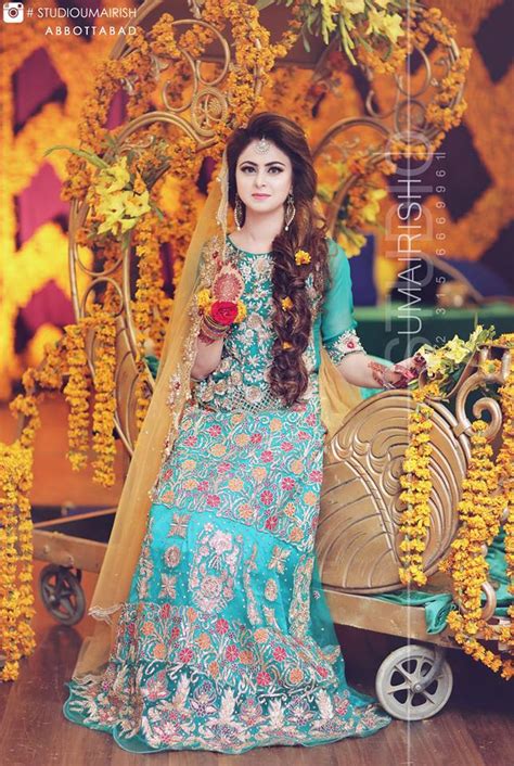 Latest Bridal Mehndi Dress Design And Trends Collection 2019