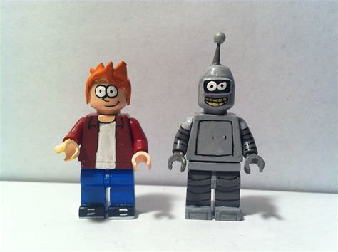 Lego Futurama Fry Farnsworth And Bender I Did Not Plan On Flickr