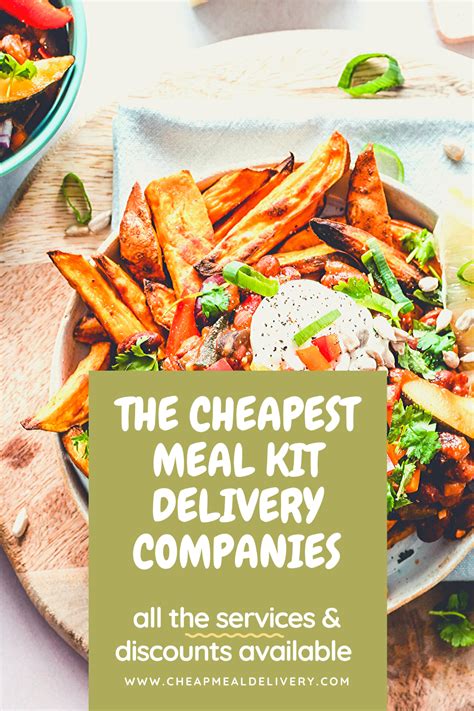 Cheap Meal Kit Delivery Services Cheap Meals Meals Meal Kit Delivery