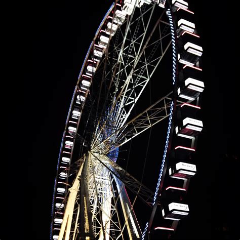 Images Gratuites Nuit Ville Des Loisirs Grande Roue Parc D