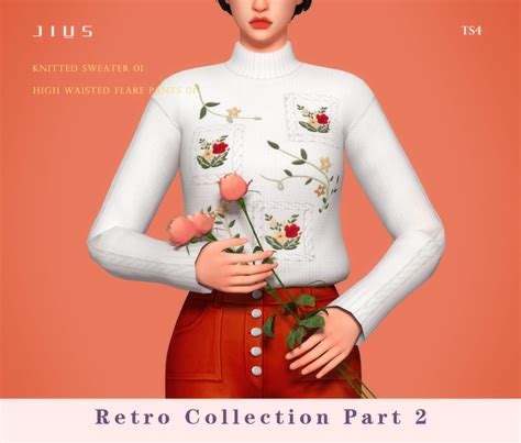 Sims 4 Retro Collection Part 2 Clothes Jius Micat Game