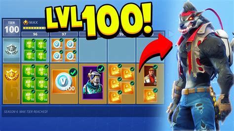 Fortnite chapter 2 season 4: FORTNITE *NEW* SEASON 6 BATTLE PASS TIER 100 UNLOCKED ...