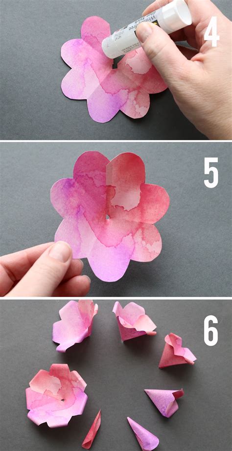 How To Make Gorgeous Paper Roses Free Template Paper Rose Template