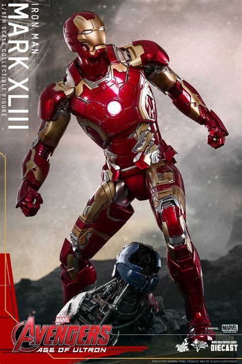 Avengers Age Of Ultron Hot Toys Iron Man Mark 43 Order Info Marvel